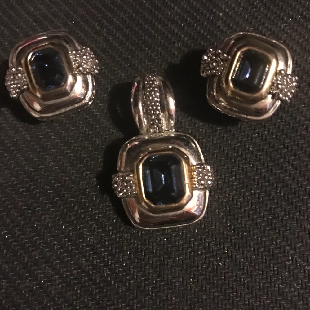 Pendant and earrings make an offer!